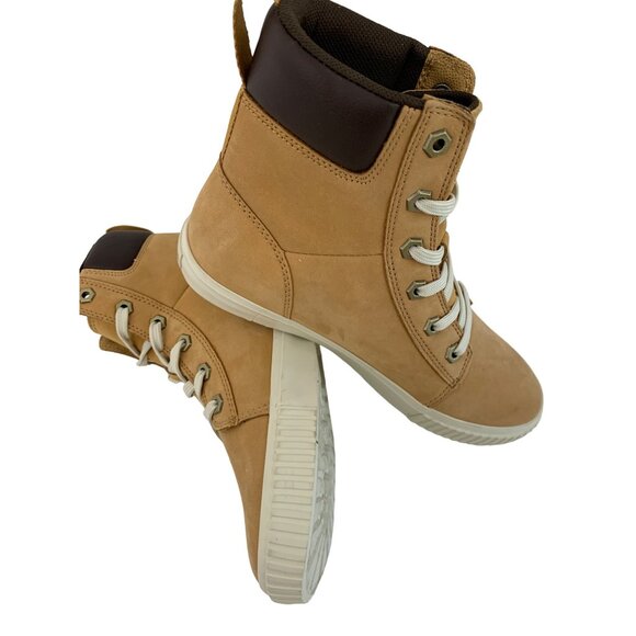 Timberland Skyla Womens Tan Nubuck High Top Sneakers Boots Size 7 Leather 7942 - Picture 16 of 16